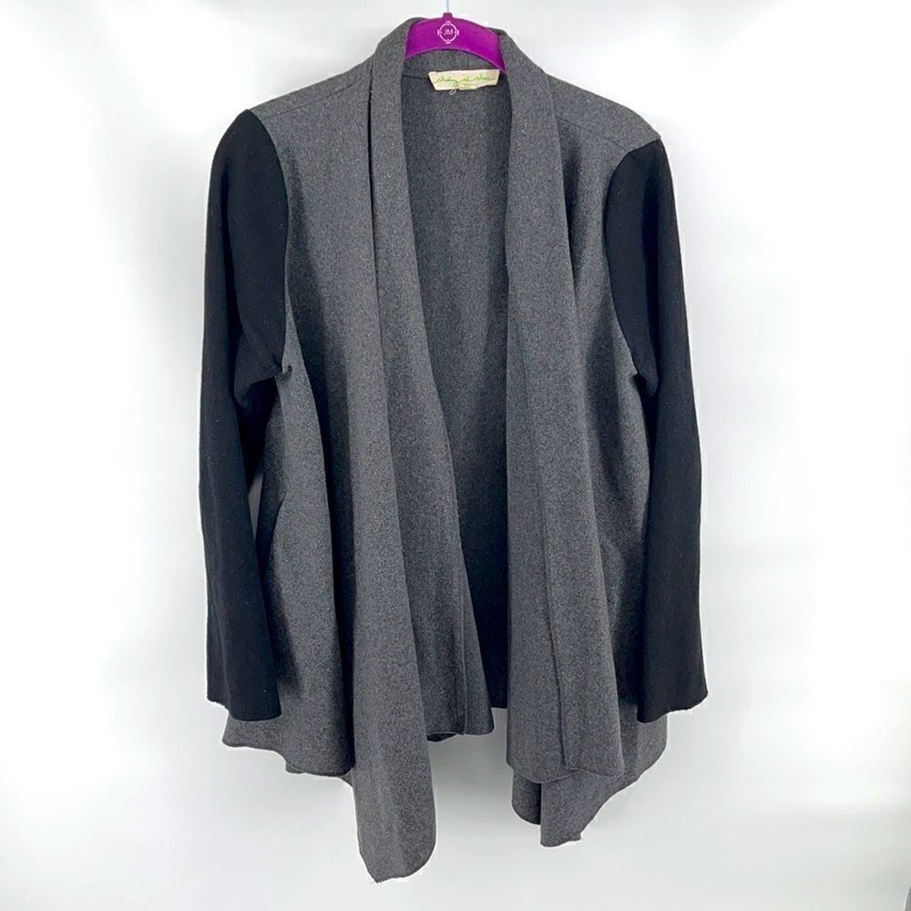 Staring At Stars wool open front cardigan jacket sweater top color block medium